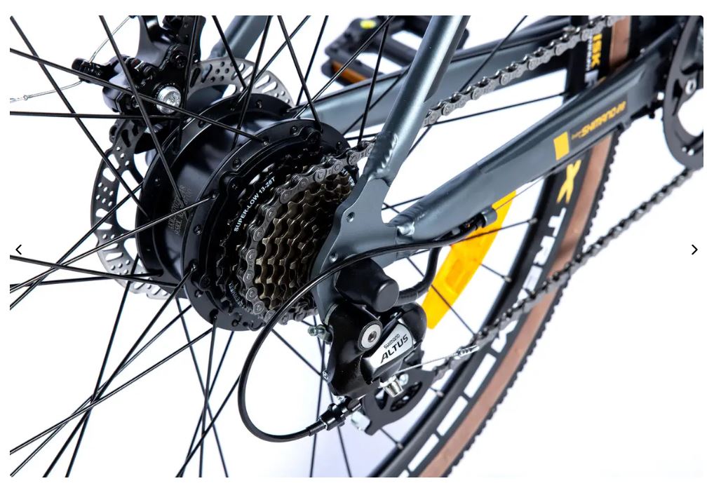 Bicicleta Eléctrica E-GRAVEL 28 PRO