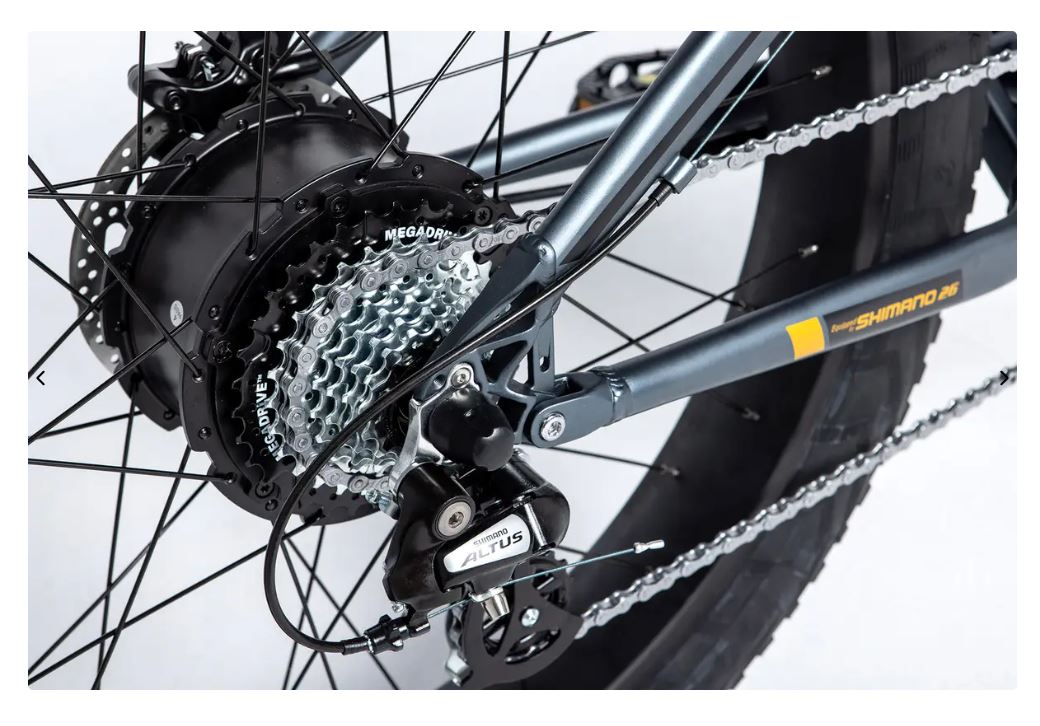 Bicicleta eléctrica E-FAT 26 PRO