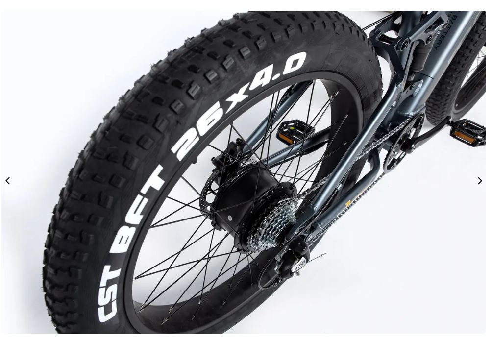 Bicicleta eléctrica E-FAT 26 PRO